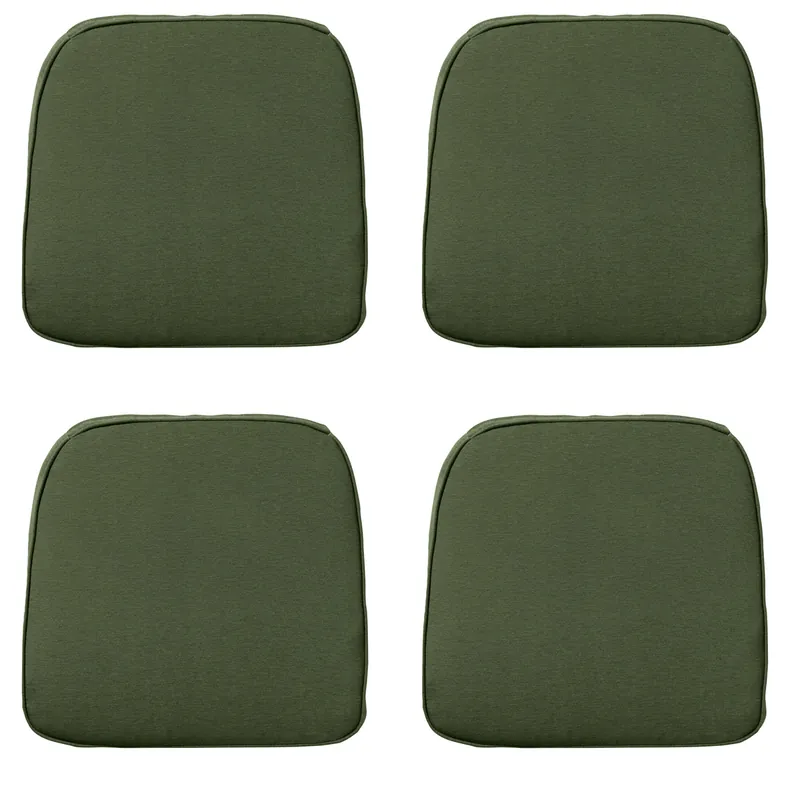 Sonderangebot Madison Panama grünes Sitzkissen - 4er-Set