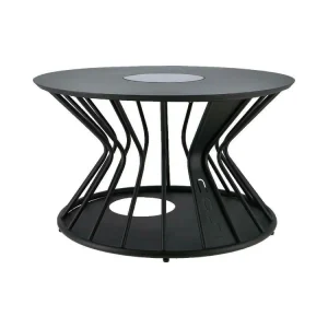 Super-Preis Cosi Fires Cosilumia Ø 70 cm beleuchteter Loungetisch - Black