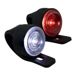 Simson Flexy Batterie-LED Fahrradlampen Set Direktkauf