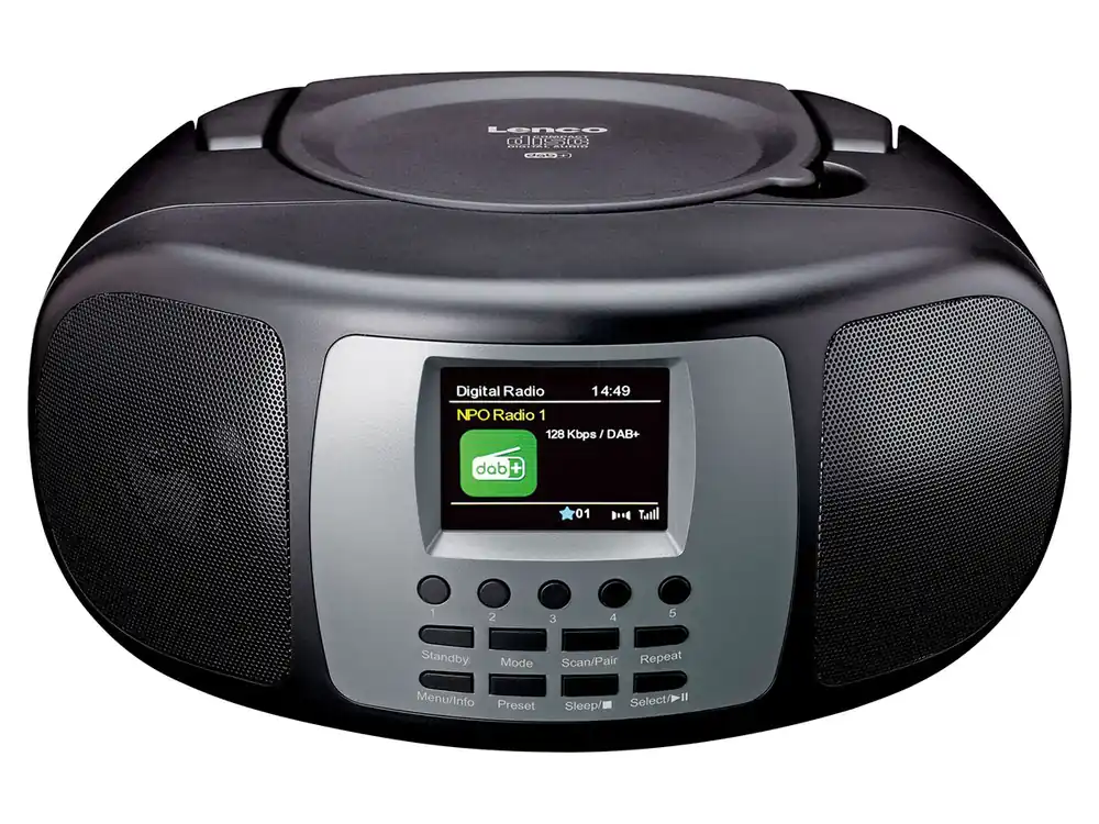 Sonderangebot Lenco scd-860bk tragbares dab+/fm radio