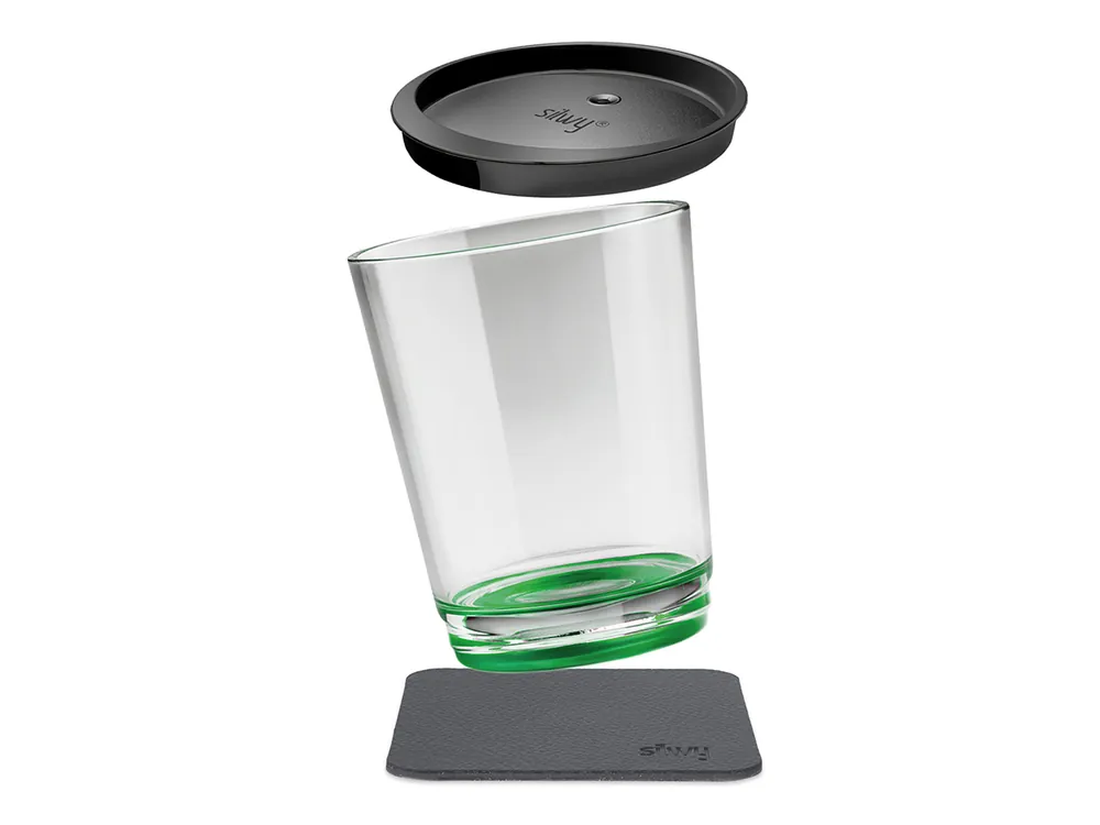 Silwy Triple Magnet-Trinkbecher - Green Nur Für Kurze Zeit