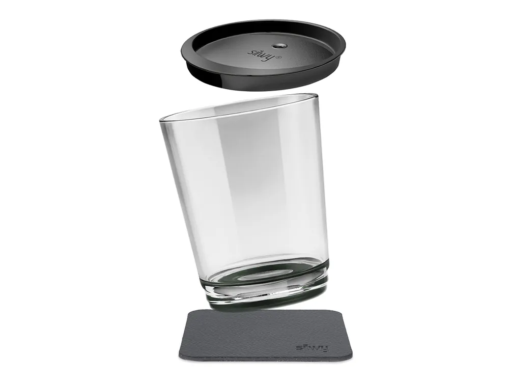 Neue Ware Silwy Triple Magnet-Trinkbecher - Grey