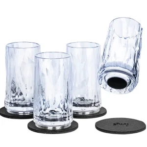 Abverkauf Silwy SHOT Magnet-Kunststoffgläser - 4 Stück