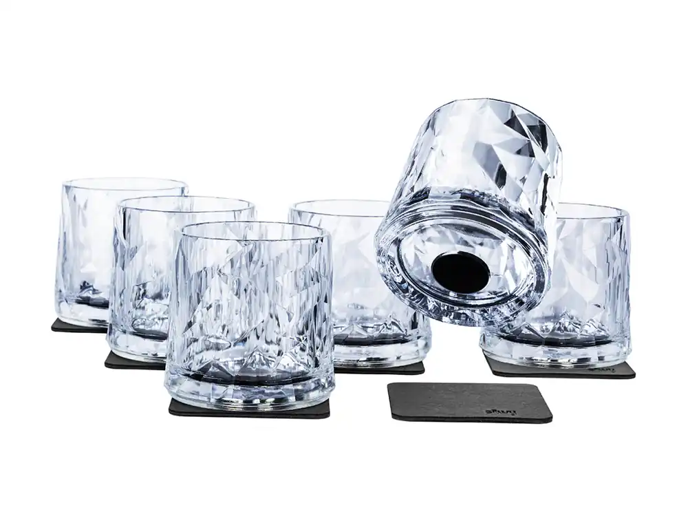 Silwy Tumbler Magnet-Kunststoffgläser - 6 Stück Knallerangebot