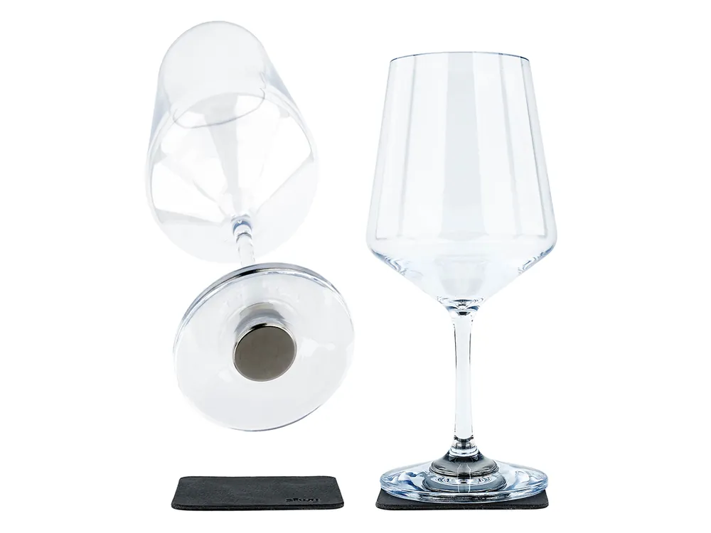Top-Angebot Silwy Wein Classic Magnet-Kunststoffgläser - 2 Stück