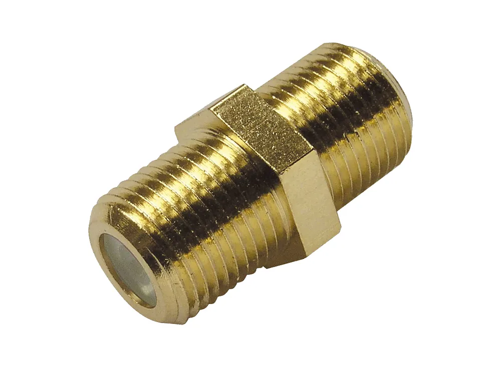 Schwaiger GOKVB8323 vergoldeter F-Kabelstecker Beliebt