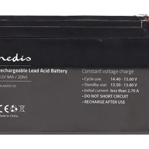 Nedis BALA900012V Wiederaufladbare Blei-Säure-Batterie - 9000 mAh Ausverkauf