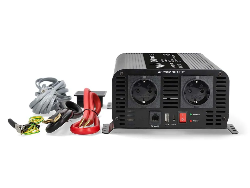 Nedis PIP100012FBK reine Sinus-Wellen Power Inverter Sofort Bestellen