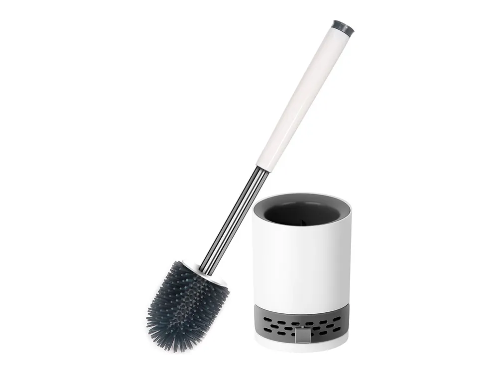 Preisknaller 2BEHOME WC-Bürste mit Halter - White