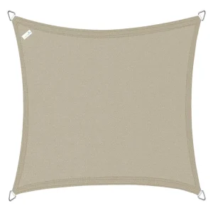 Begrenztes Angebot Buitenkado 4.5x4.5 hdpe sonnensegel - taupe
