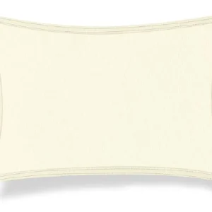 Ausverkauf Buitenkado 2.5 x 4 wasserdicht sonnensegel - cream white