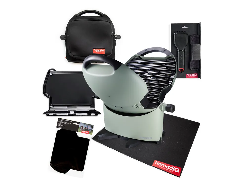 Bestpreis NomadiQ HOME & HOLIDAY Tragbares elektrisches Grillset