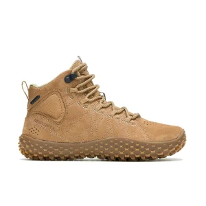 Merrell Wrapt Mid Barefoot Damen-Wanderschuhe – Tobacco Beliebt
