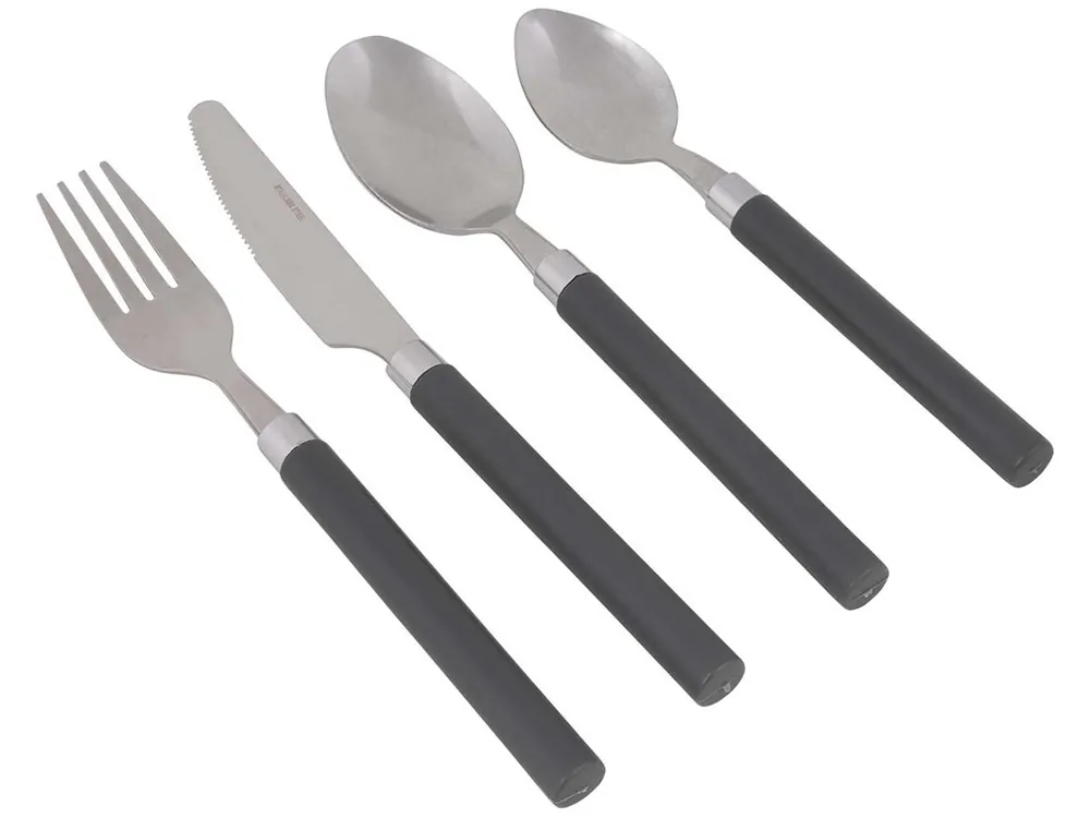 Versand Am Gleichen Tag Bo-Camp RVS Besteckset - 16-teiliges