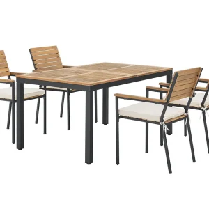 Juskys Rhodos 5-teiliges Gartenset mit Kissen Begrenztes Angebot