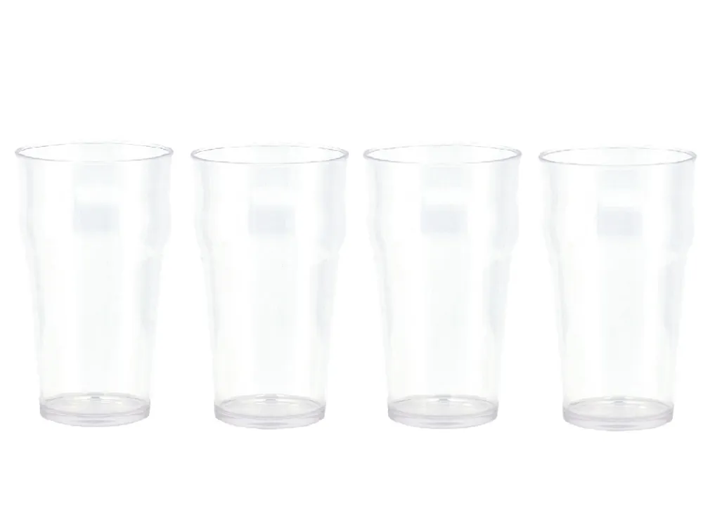 Sonderangebot Travellife Feria Clear Bierglas - Set von 4
