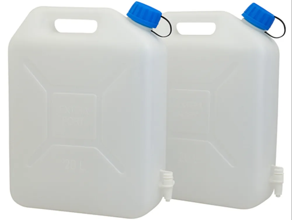 Sofort Bestellen HEM 20 Liter Wasserkanister mit Hahn - Set von 2