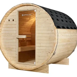 Heißes Angebot Artsauna Spitzbergen Außensauna - 6000 Watt