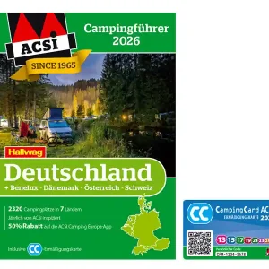Kracherpreis ACSI 2026 Deutschland Campingführer