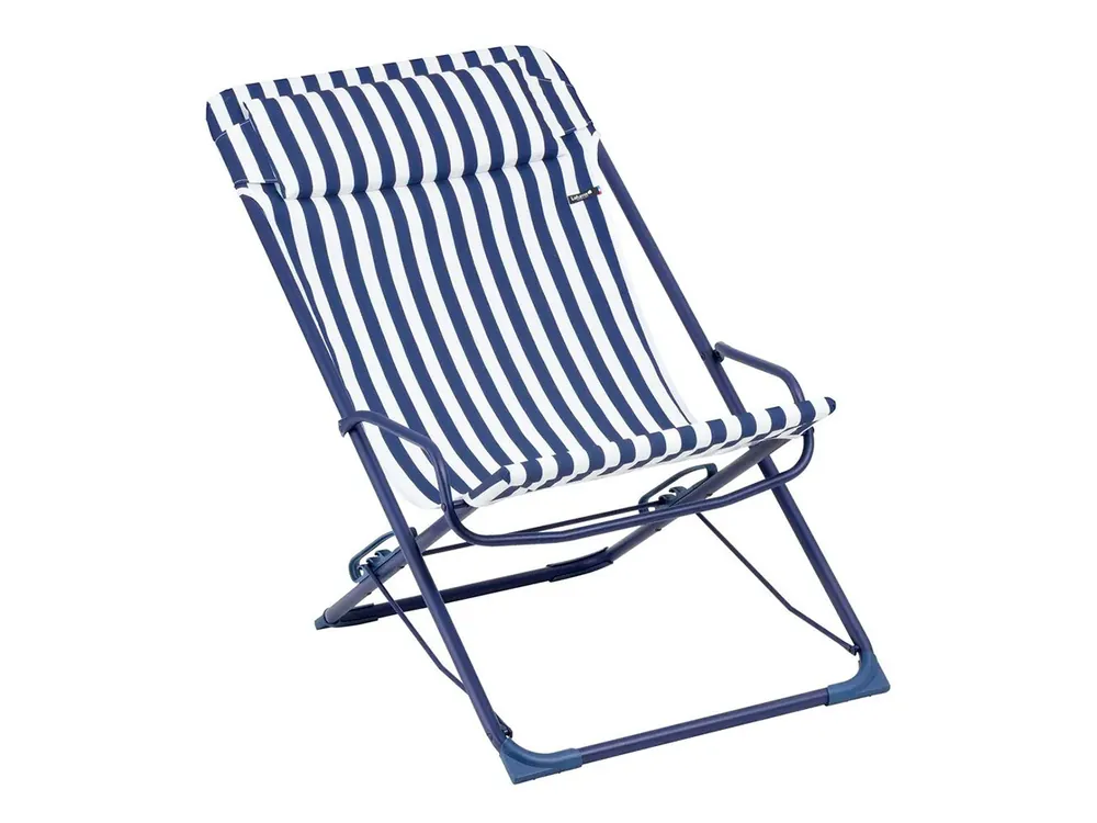 Lafuma Schaukel-Relaxliege – Blue Rayure Markenprodukt