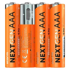 Mega-Angebot Xtorm NextGen USB-C Wiederaufladbar AAA Batteries - Set van 4
