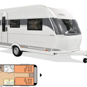 Hobby On Tour 460 DL 2026 Aktions-Modell Wohnwagen Ausverkauf