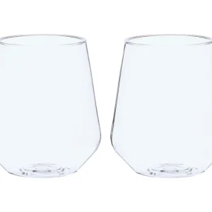 Sichere Zahlung Travellife Lua wasserglas - Set van 2