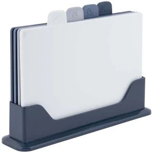 Gimex Set von 4 Schneidebretter mit Halter Kracherpreis