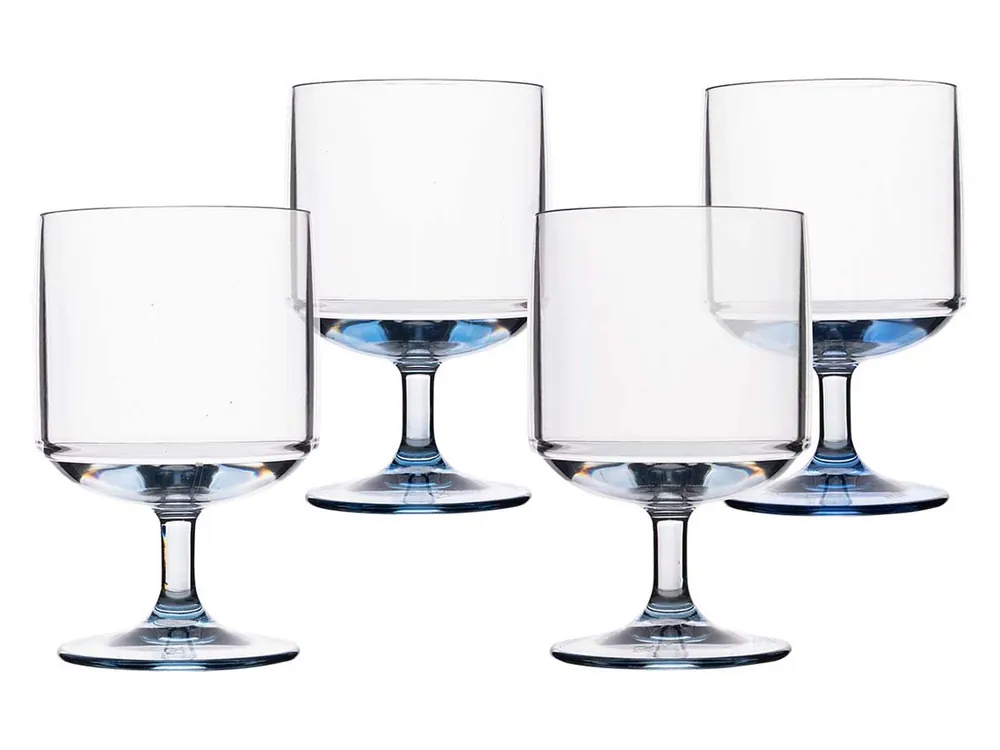 Gimex Colour Line Sky 285 ml Weinglas - Set von 4 Schnäppchen