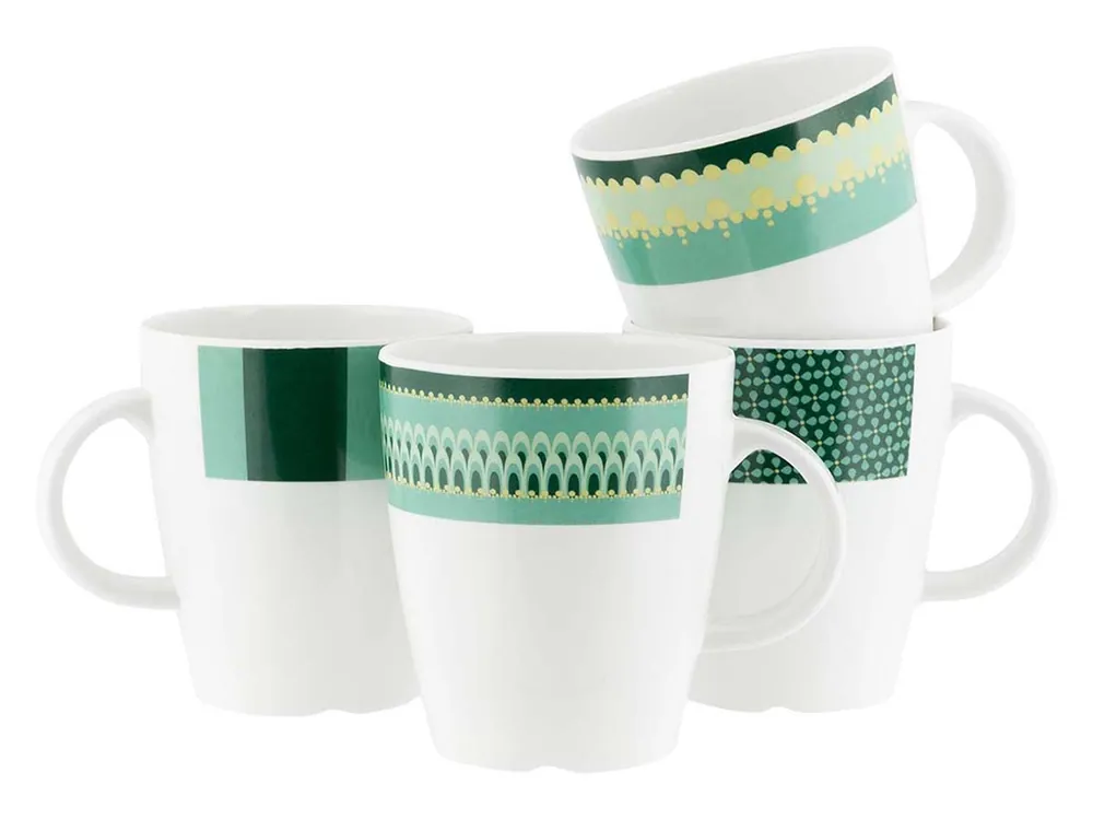 Gimex Colour Line Green 380 ml Becher - Set von 4 Sonderaktion