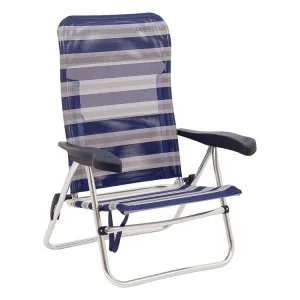 Crespo AL/205 Strandstuhl - Blue Stripe Sonderangebot