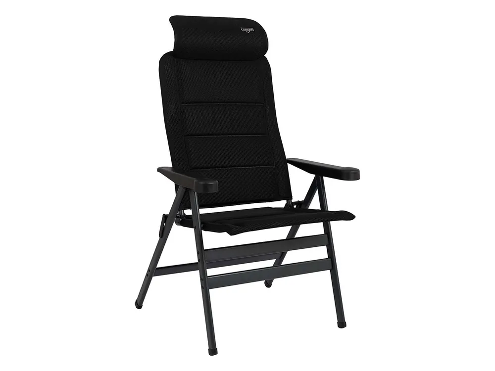 Crespo AP/241 Air-Deluxe Compact XXL Klappstuhl - Black Must-Have