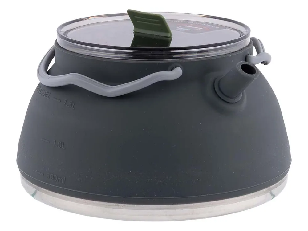 Bo-Camp Silikon Faltbare Teekessel - 1,5 Liter Preisreduziert