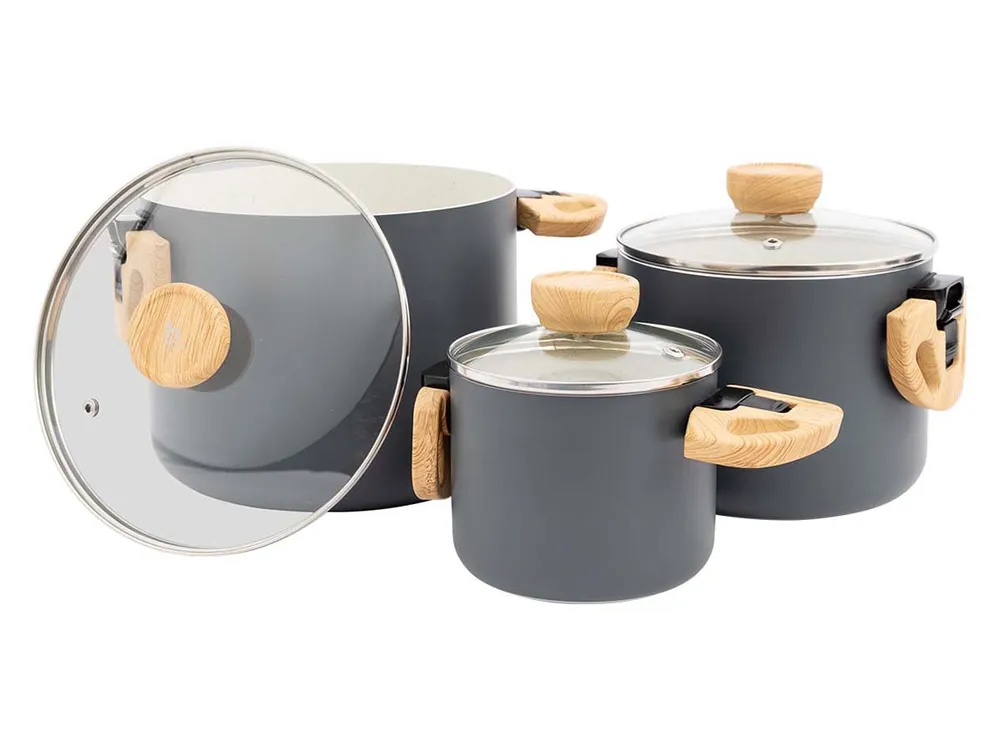 Bo-Camp Barbican 3-Teilig Aluminium Topfset Sichere Zahlung
