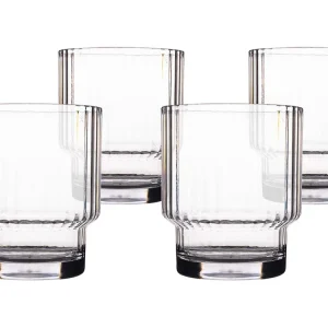 Bestseller Bo-Camp Brim 285 ml Wasserglas - Set von 4