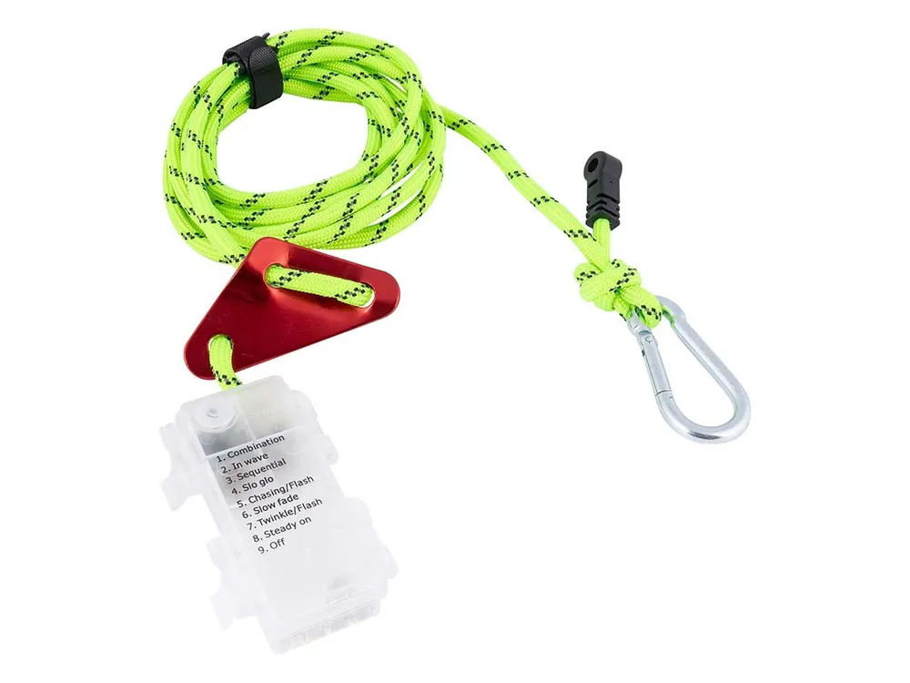 Must-Have Bo-Camp LED Abspannleine - Set von 2