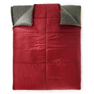 Exped Megasleep Duo 2-Personen-Schlafsack - Burgundy Ocean Must-Have