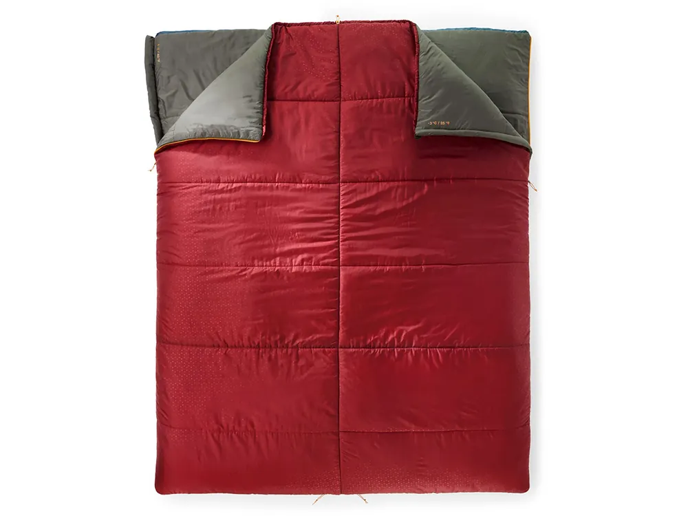 Exped Megasleep Duo 2-Personen-Schlafsack - Burgundy Ocean Must-Have