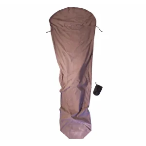 Preiswert Cocoon Mummyliner Ägyptische Baumwolle Hüttenschlafsack - Khaki