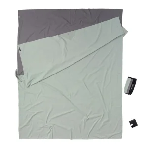 Aktuell Cocoon TravelSheet 2-Personen Baumwolle Hüttenschlafsack - Grey