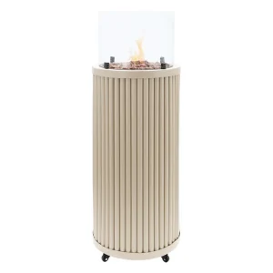 Cosi Cosipillar Curved Gaskamin - sandy beige Sonderaktion
