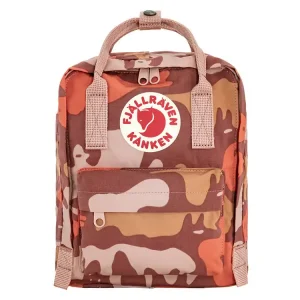 Fjällräven Kånken Graphics Mini Rucksack- Chalk Rose/Hidden Animals Knallerangebot