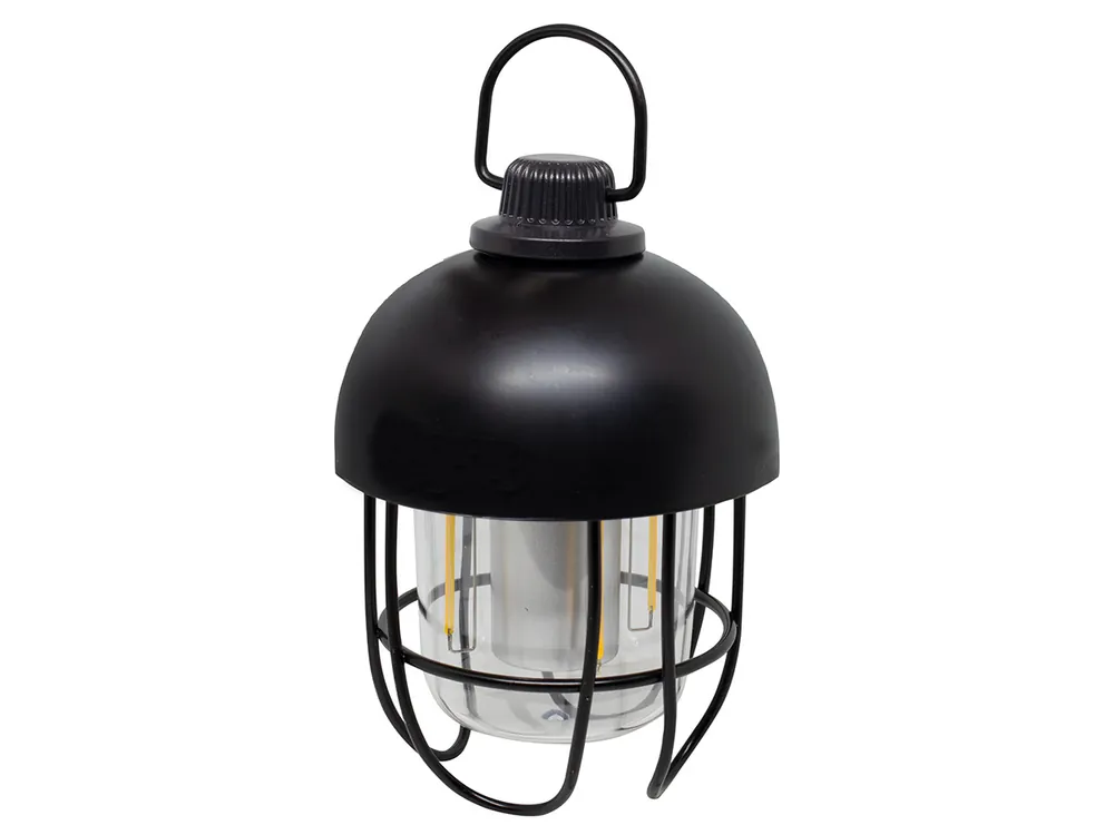 Eurotrail Tivo Wiederaufladbare Campinglampe - Black Schneller Versand