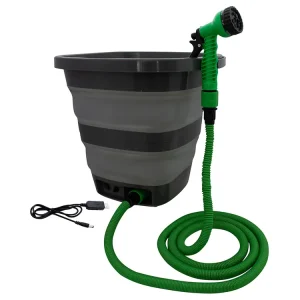 Billig Eurotrail 15 Liter Wiederaufladbares Faltbarer Spülsystem