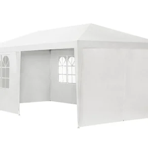 Juskys 3 x 6 Meter Partyzelt mit Seitenwänden - White Must-Have