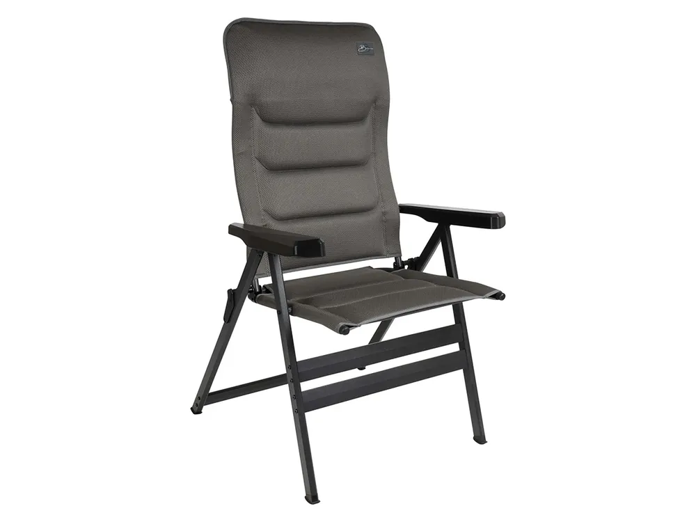 Expressversand Bardani Bernardo XL 3D Comfort Klappstuhl - Platina Grey