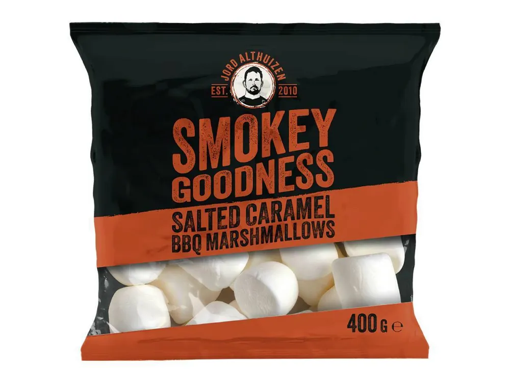 Smokey Goodness Salted Caramel Marshmallows Highlight