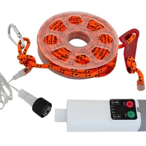 Eurotrail 5 Meter Beleuchtete Abspannleine - Orange Ausverkauf