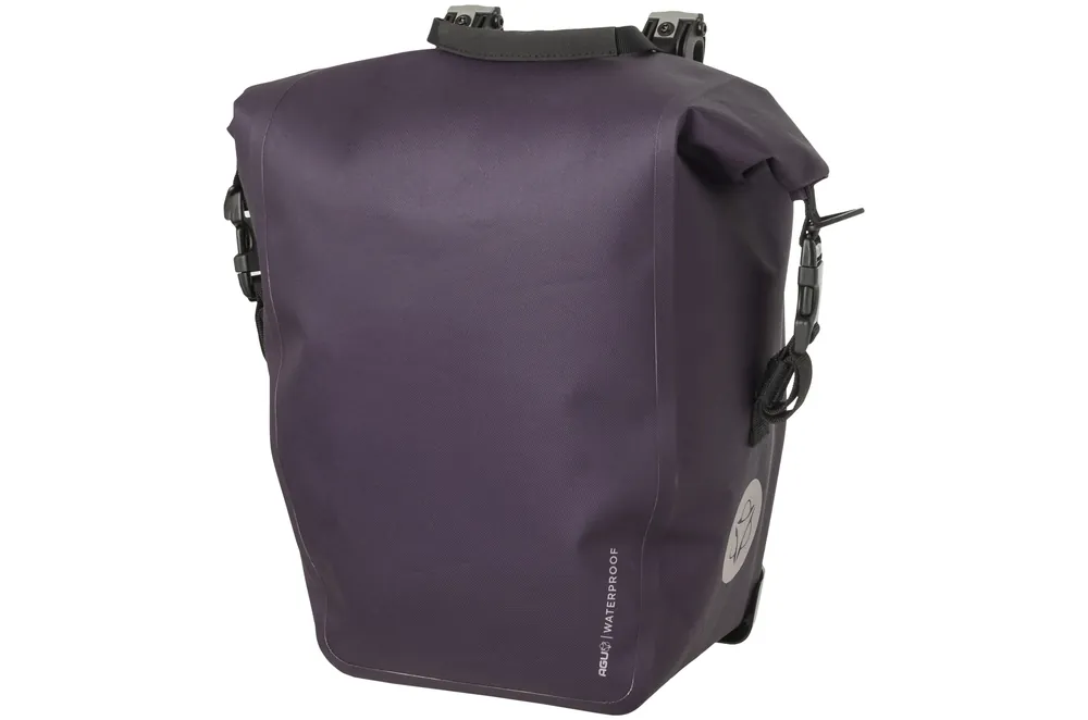 AGU Clean Shelter Click'nGo Medium Fahrradtasche - Purple Sichere Zahlung
