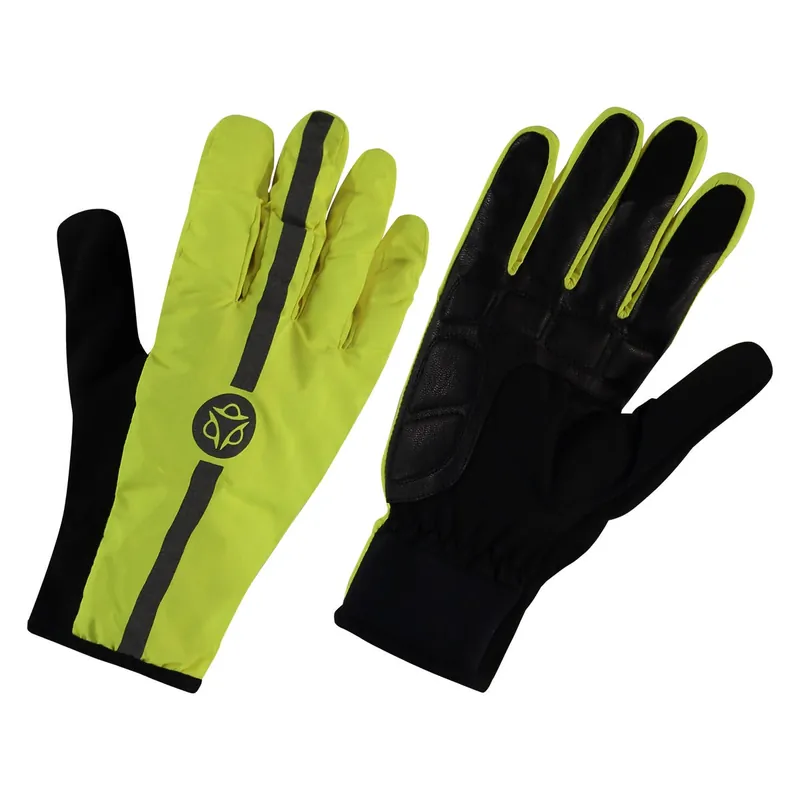AGU Tech Commuter Hi-vis Regenhandschuhe - Yellow Online Kaufen